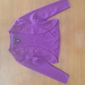 White House Black Market Cropped Open Front Shrug